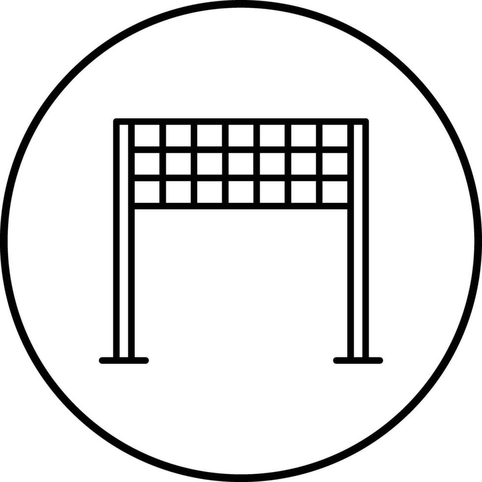 Fertig Linie Vektor Symbol