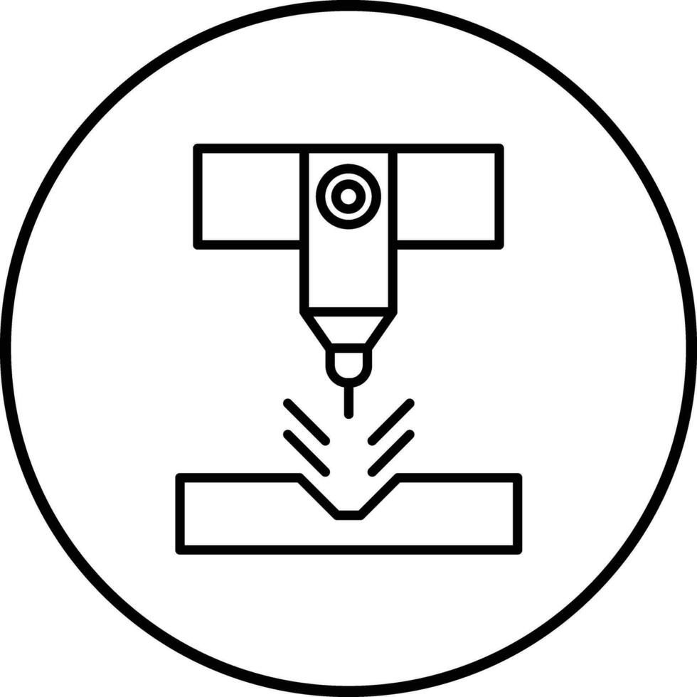 Plasma Laser- Vektor Symbol