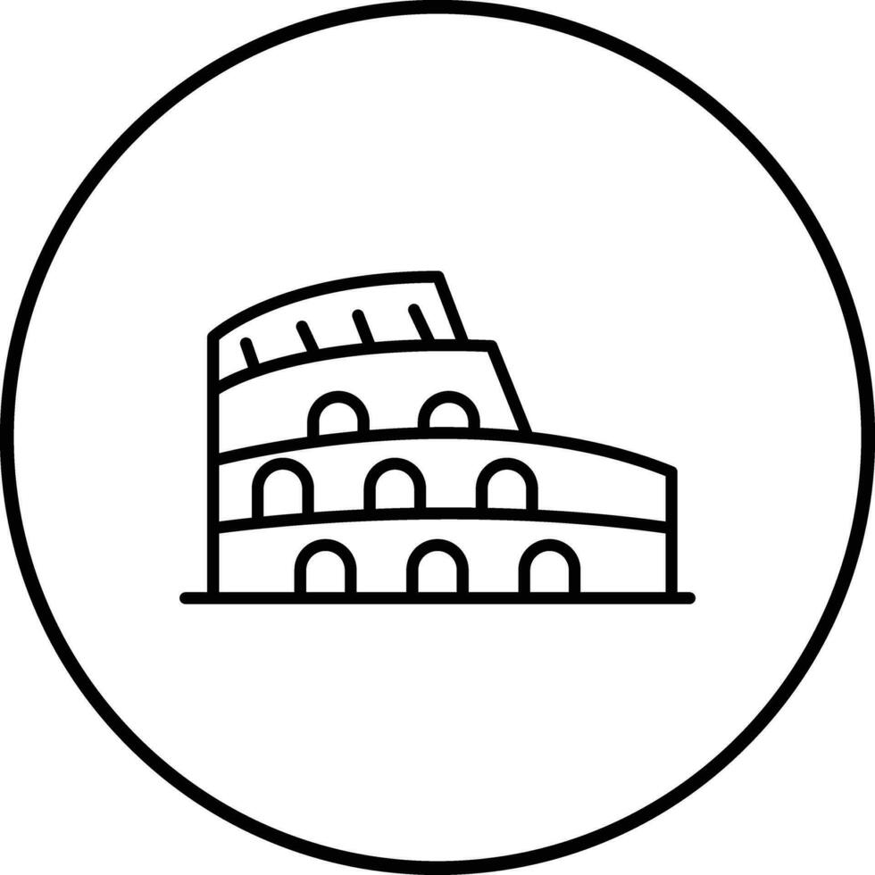 Kolosseum Vektor Symbol