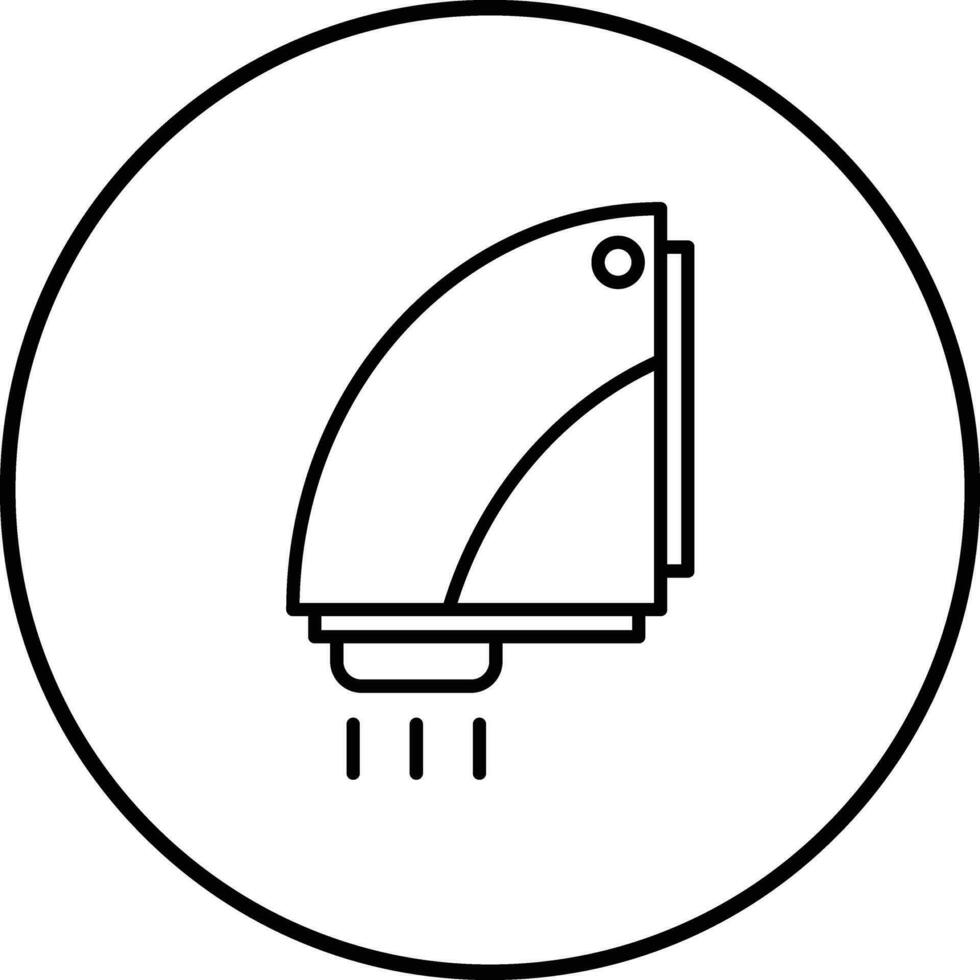 Hand Trockner Vektor Symbol