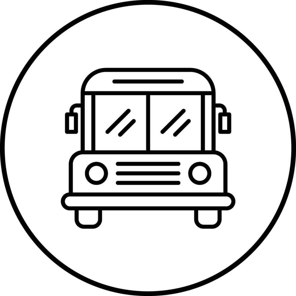 Bus-Vektor-Symbol vektor