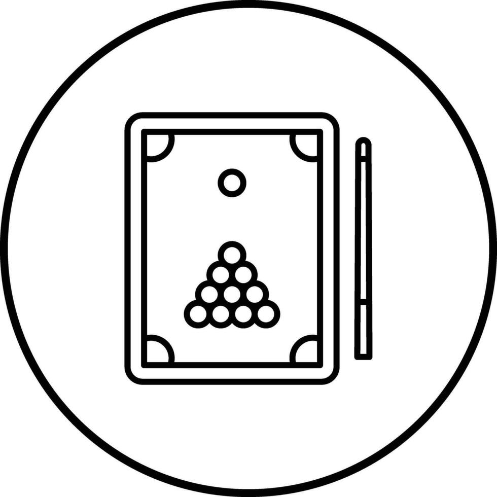 Billard Vektor Symbol