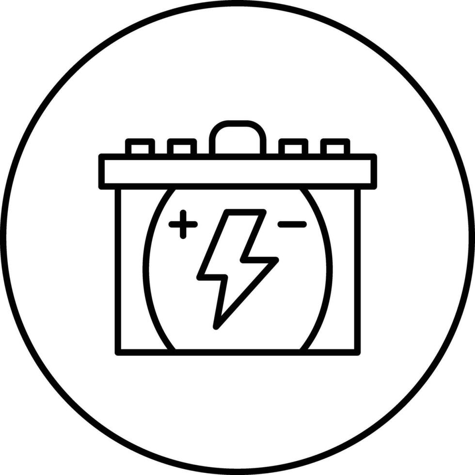 Auto Batterie Vektor Symbol