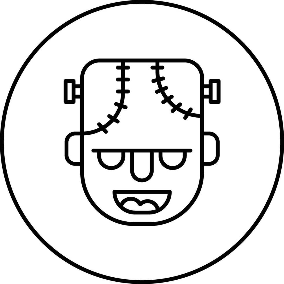 Frankenstein-Vektorsymbol vektor