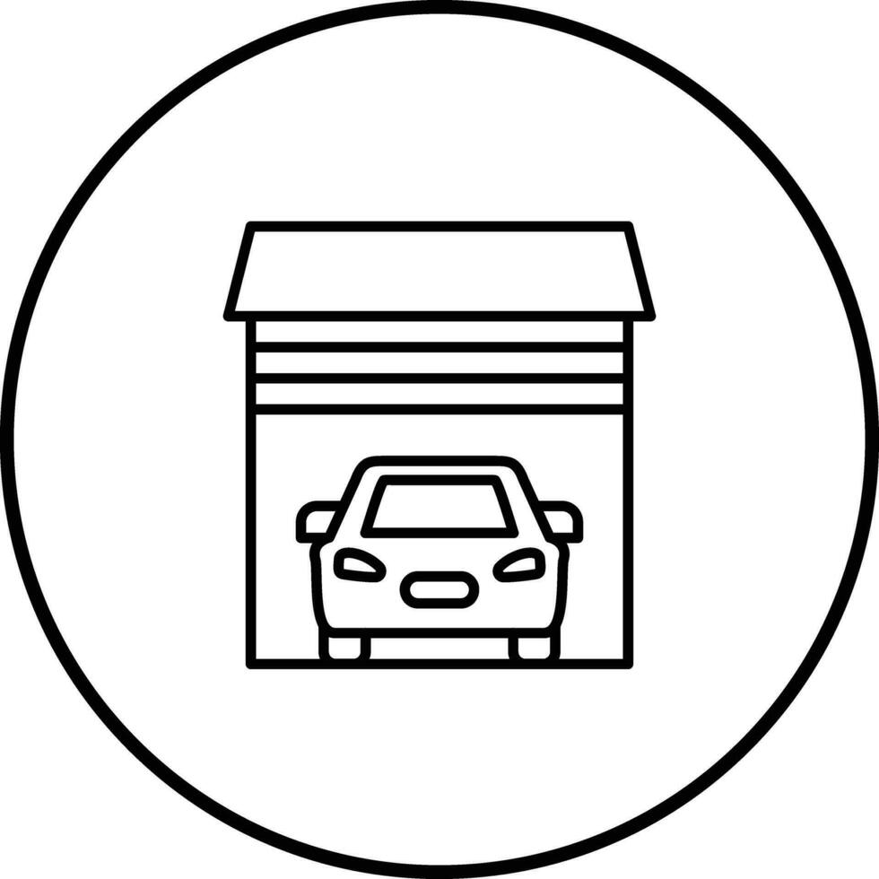 Auto Garage Vektor Symbol