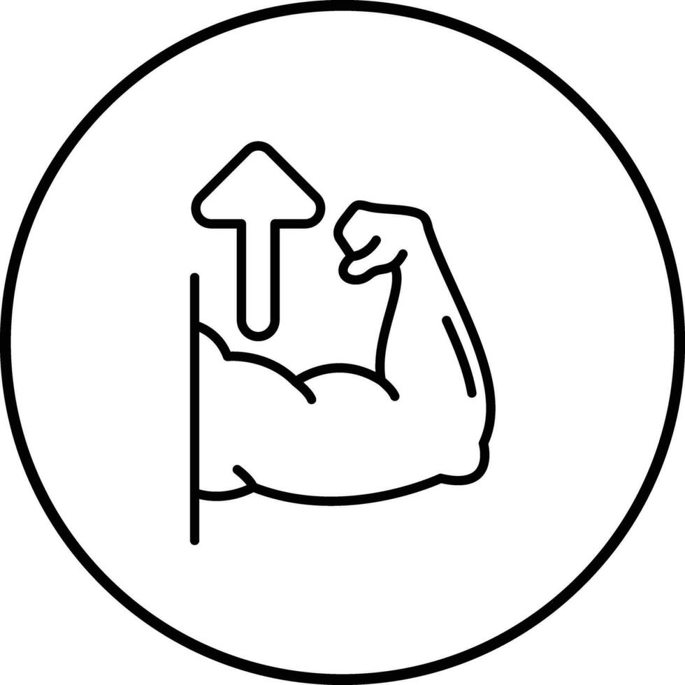 Muskeln Vektor Symbol