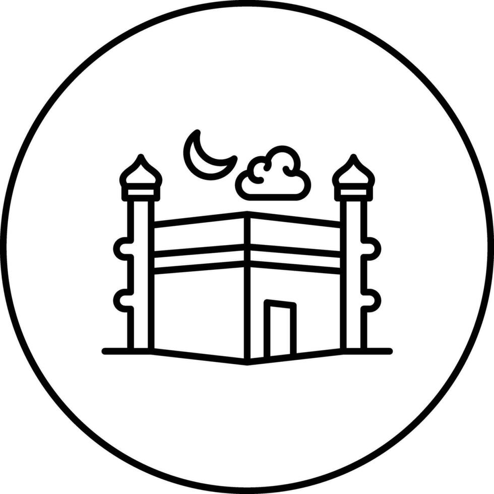 Kaaba-Vektorsymbol vektor
