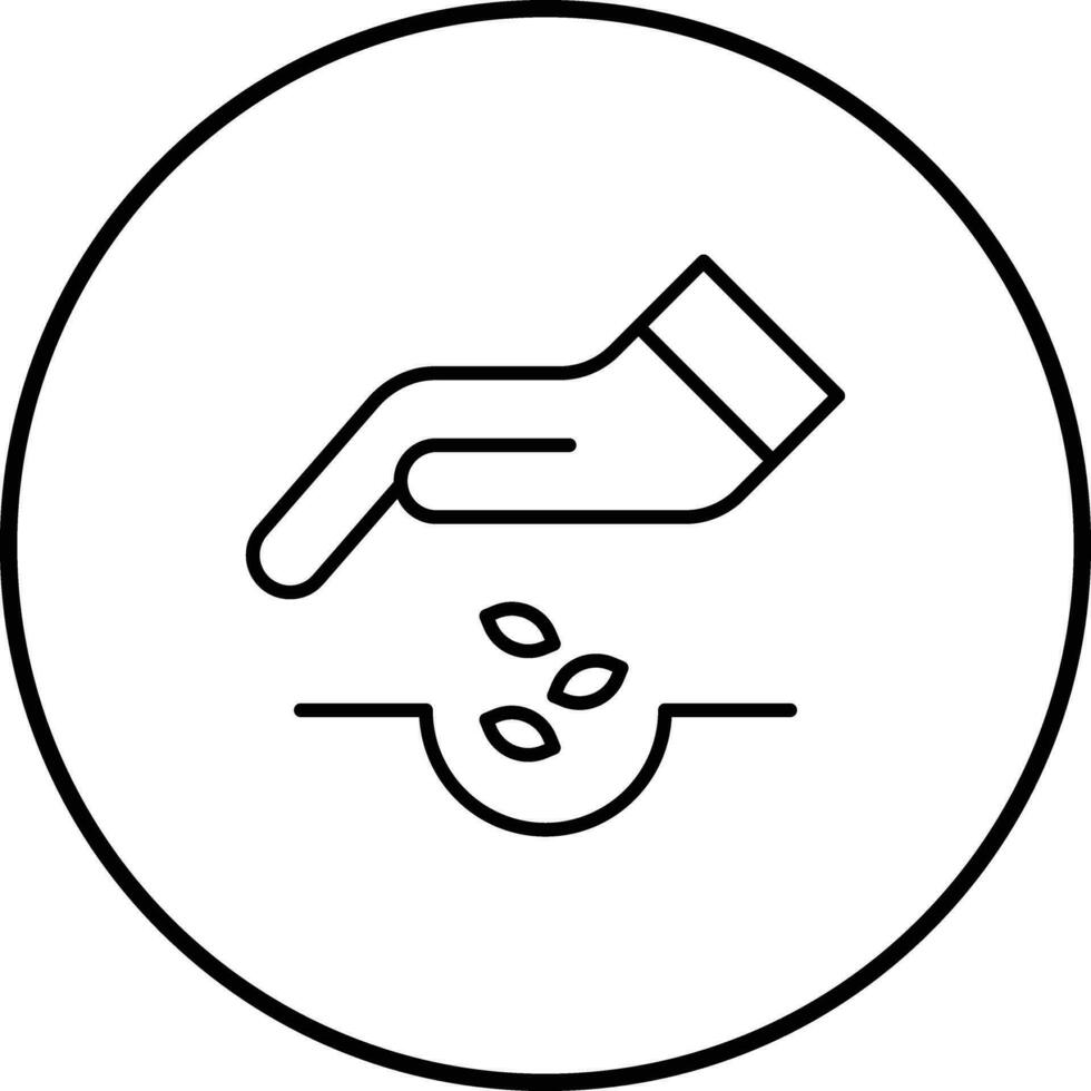 Aussaat Vektor Symbol