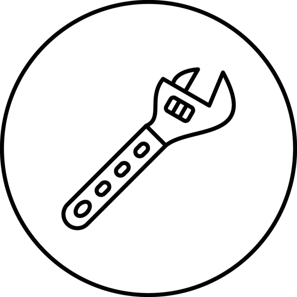 einstellbar Schlüssel Vektor Symbol