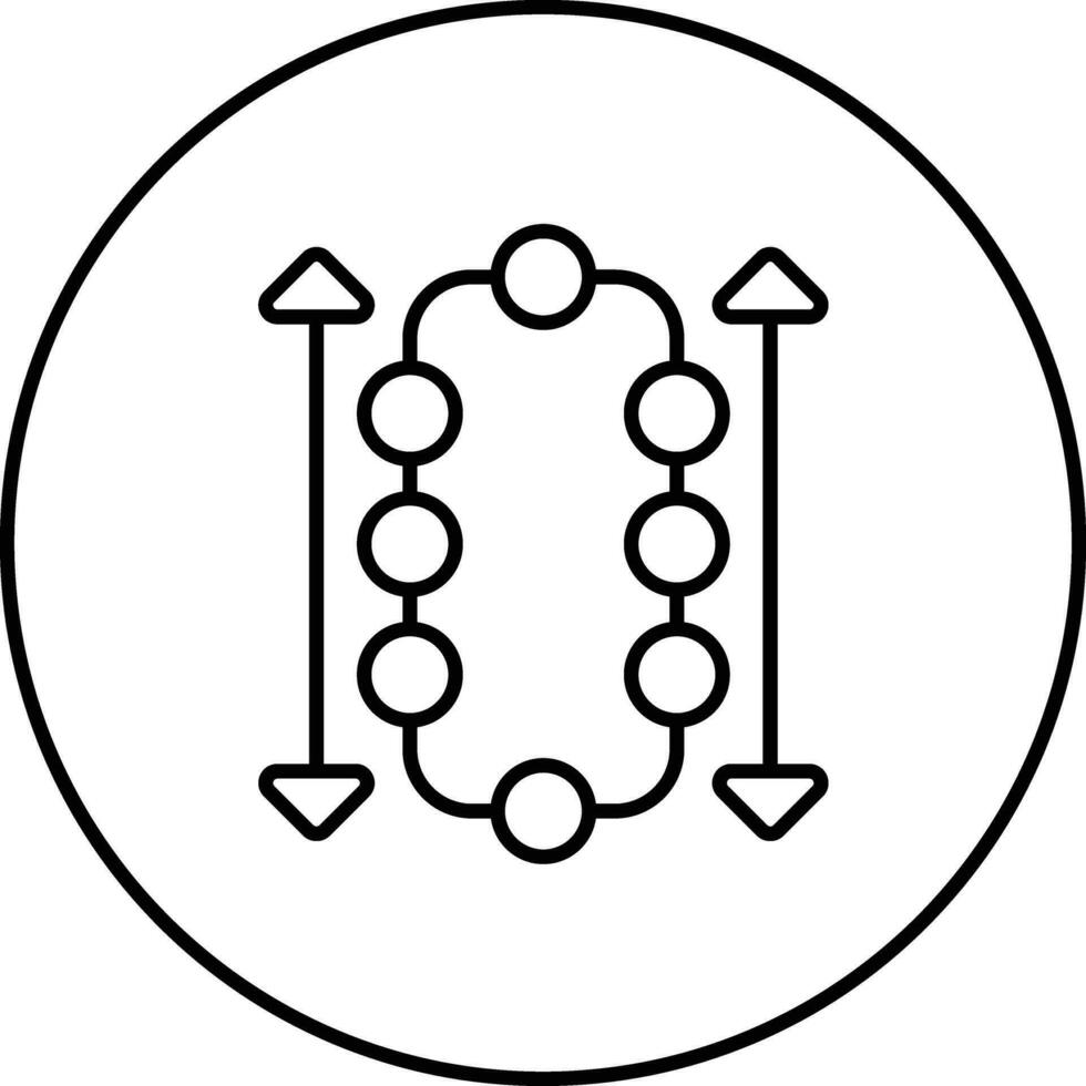 Block Höhe Vektor Symbol