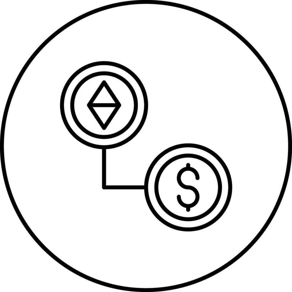 Arbitrage Vektor Symbol