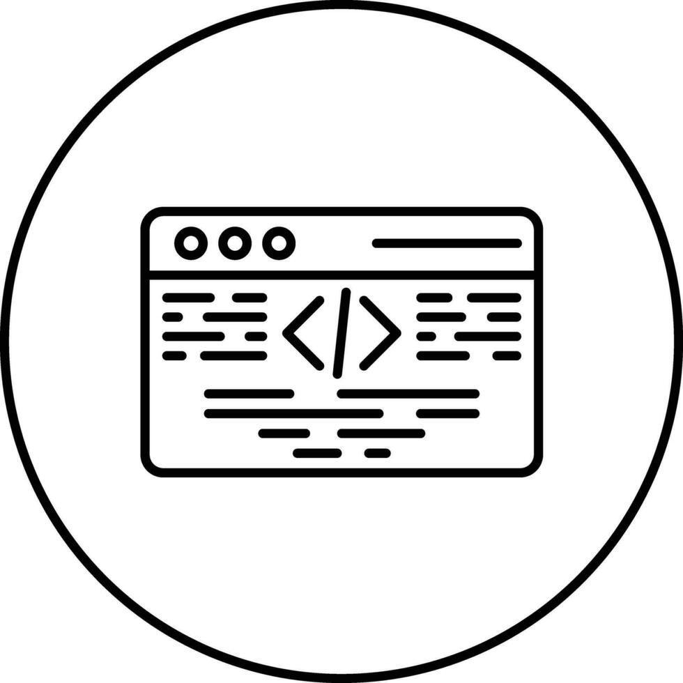 Vektorsymbol für Programmiersprache vektor