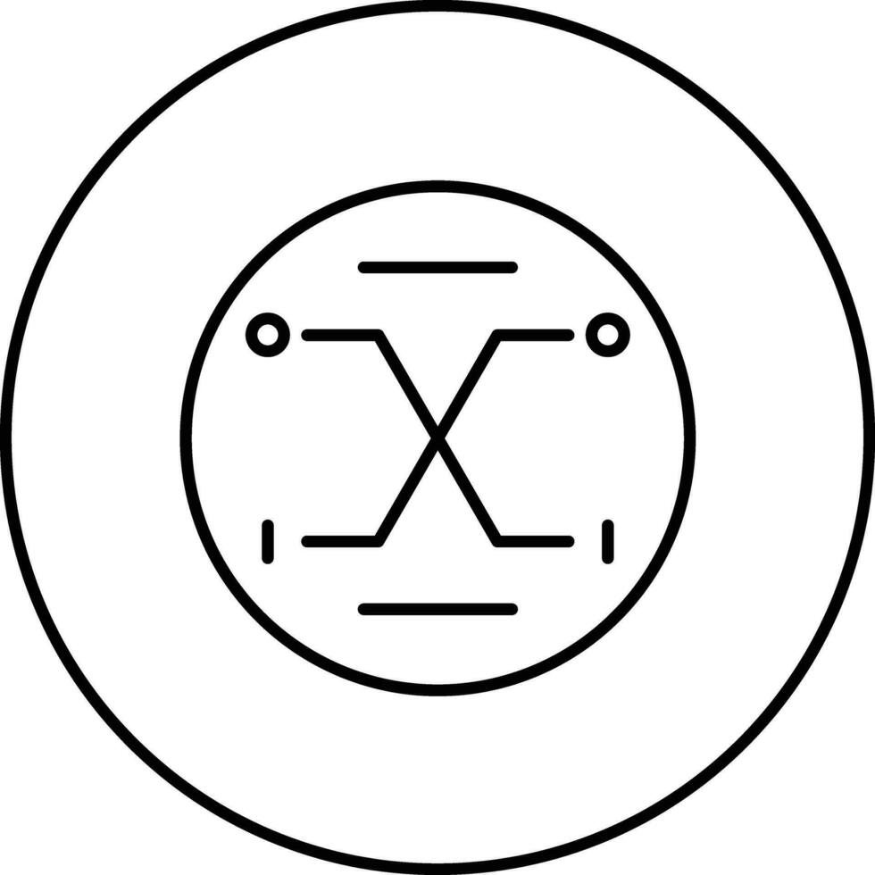 verschwommen Logik Vektor Symbol