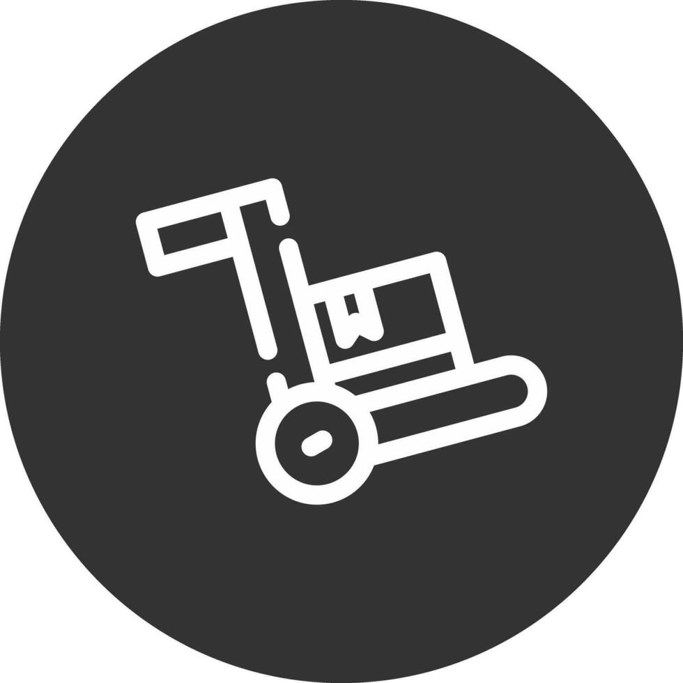 Trolley kreatives Icon-Design vektor