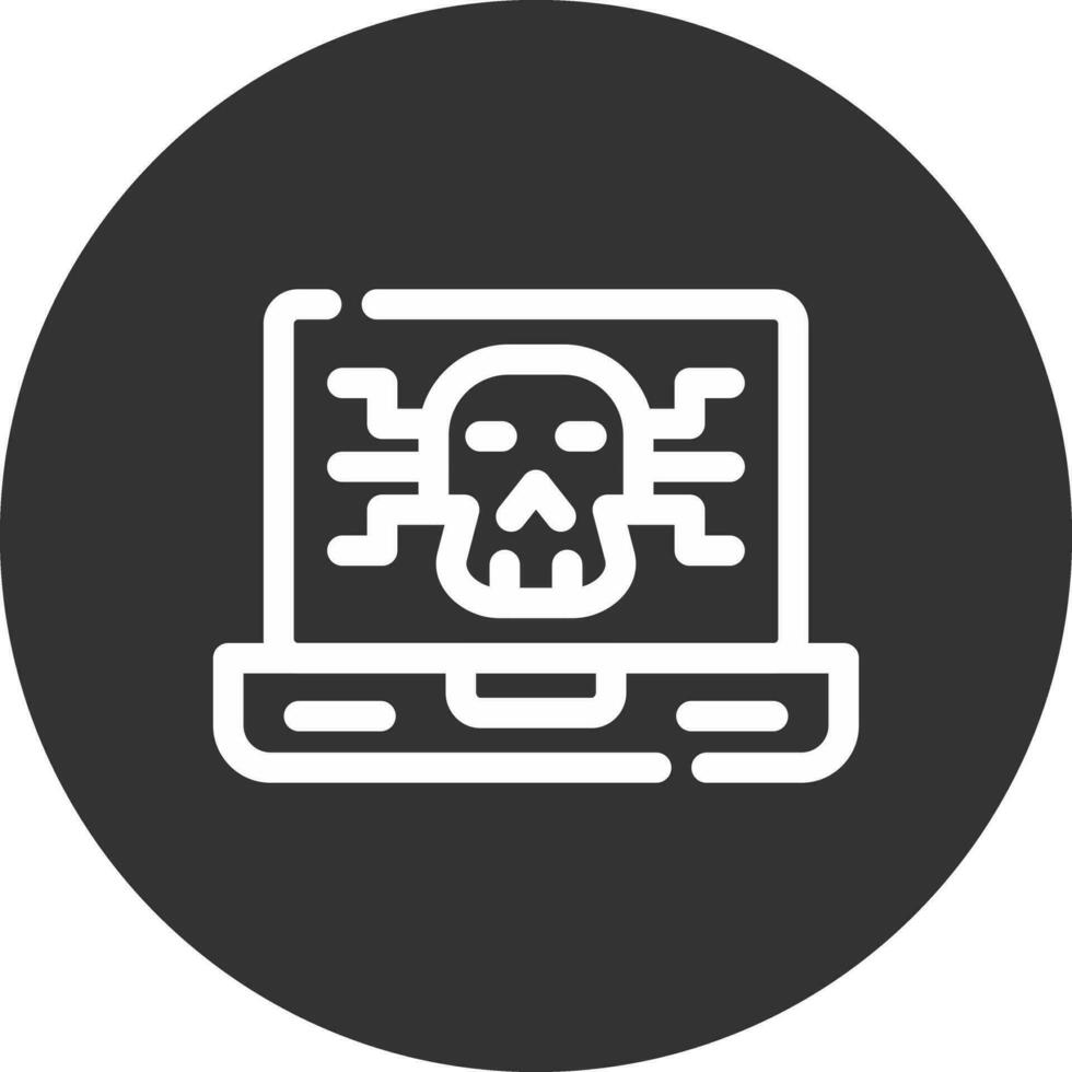 Kreatives Icon-Design für Malware vektor