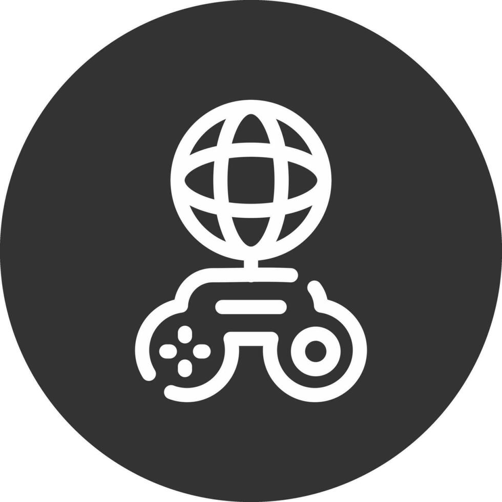 global Spielen kreativ Symbol Design vektor