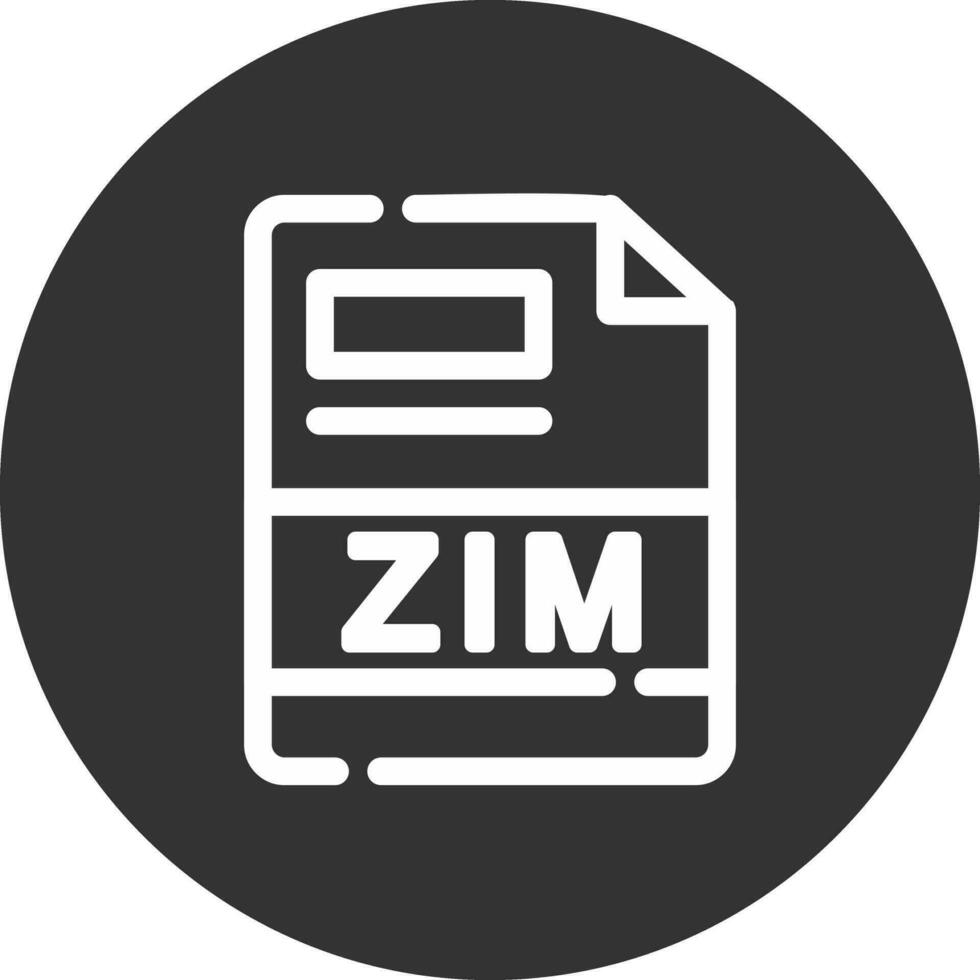 zim kreativ Symbol Design vektor