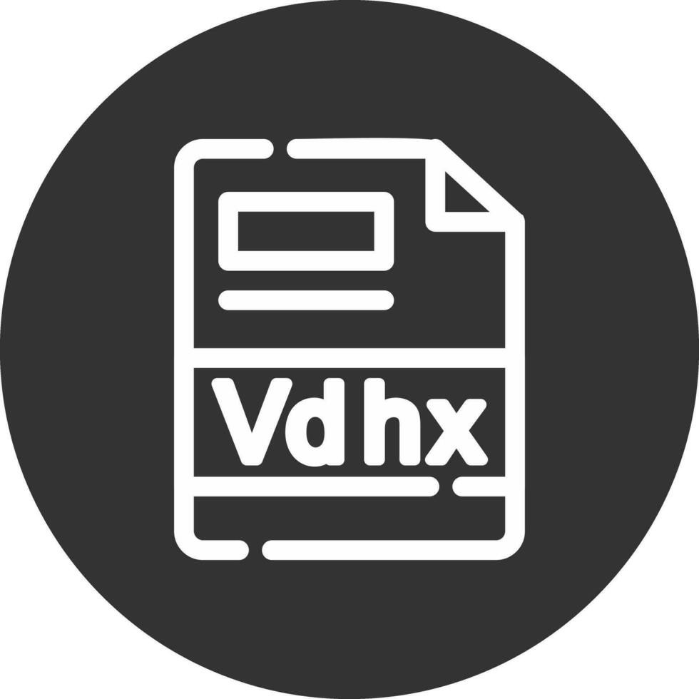 vdhx kreativ Symbol Design vektor