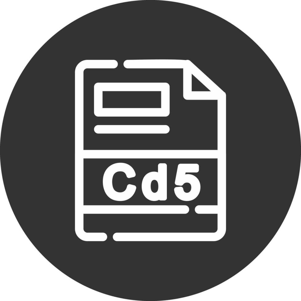 cd5 kreativ Symbol Design vektor