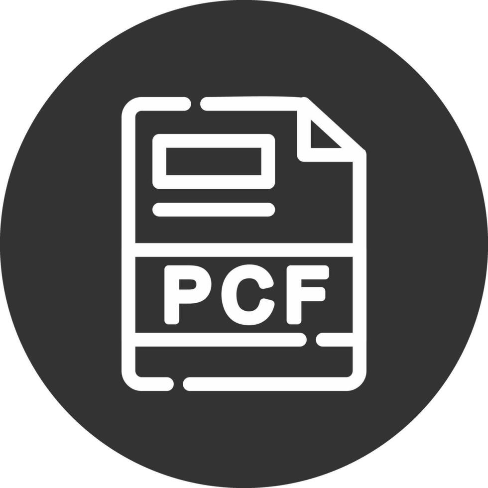 pcf kreativ ikon design vektor