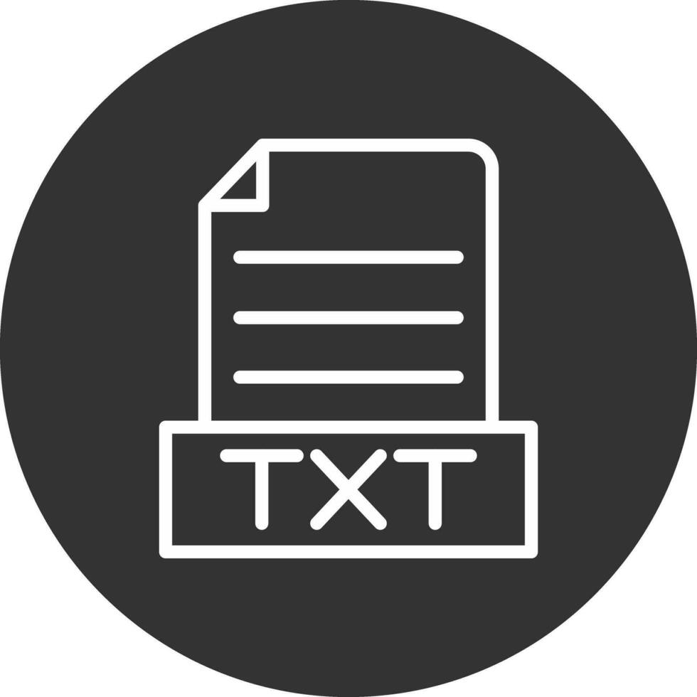 TXT kreativ Symbol Design vektor