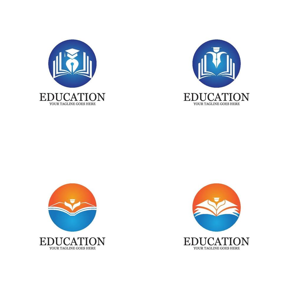 Bildung Logo Vorlage Vektor