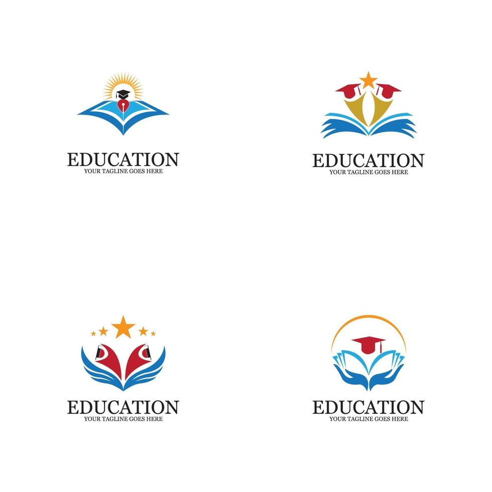 Bildung Logo Vorlage Vektor