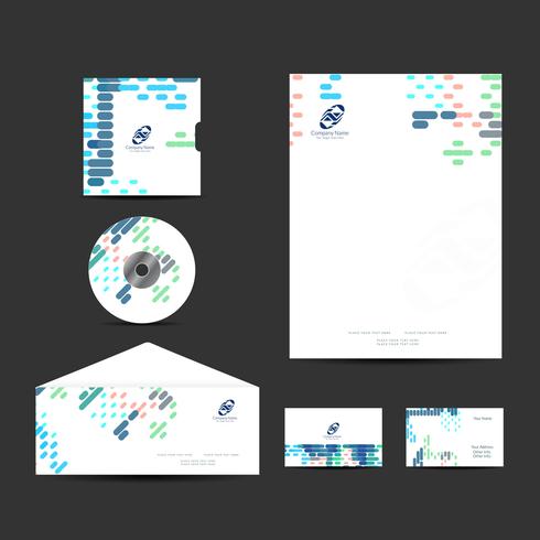 Modern Business Identity Design Set vektor