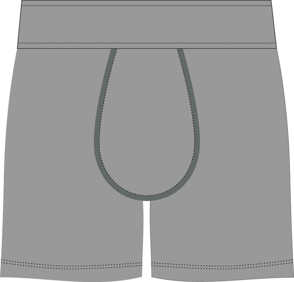 kalsonger eller underkläder för män vektor ikon.
