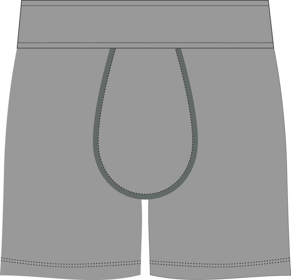 Unterhose oder Unterwäsche zum Männer Vektor Symbol.