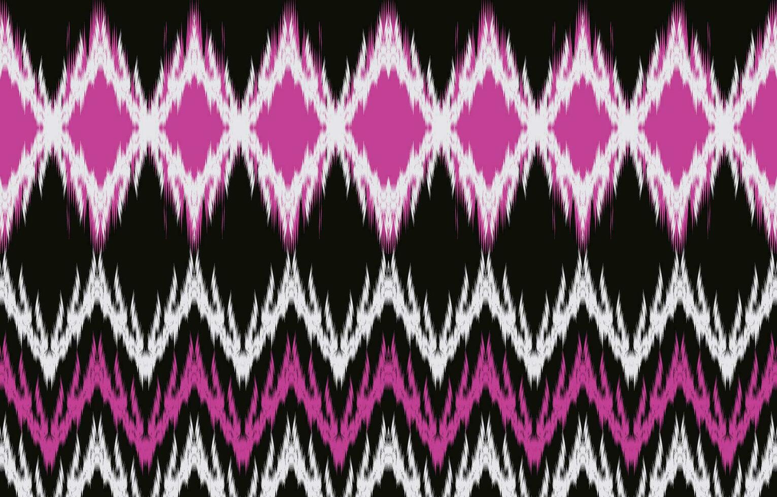 ethnisch abstrakt Ikat Kunst. aztekisch Ornament drucken. geometrisch ethnisch Muster nahtlos Farbe orientalisch. Design zum Hintergrund ,Vorhang, Teppich, Hintergrund, Kleidung, Verpackung, Batik, Vektor Illustration.