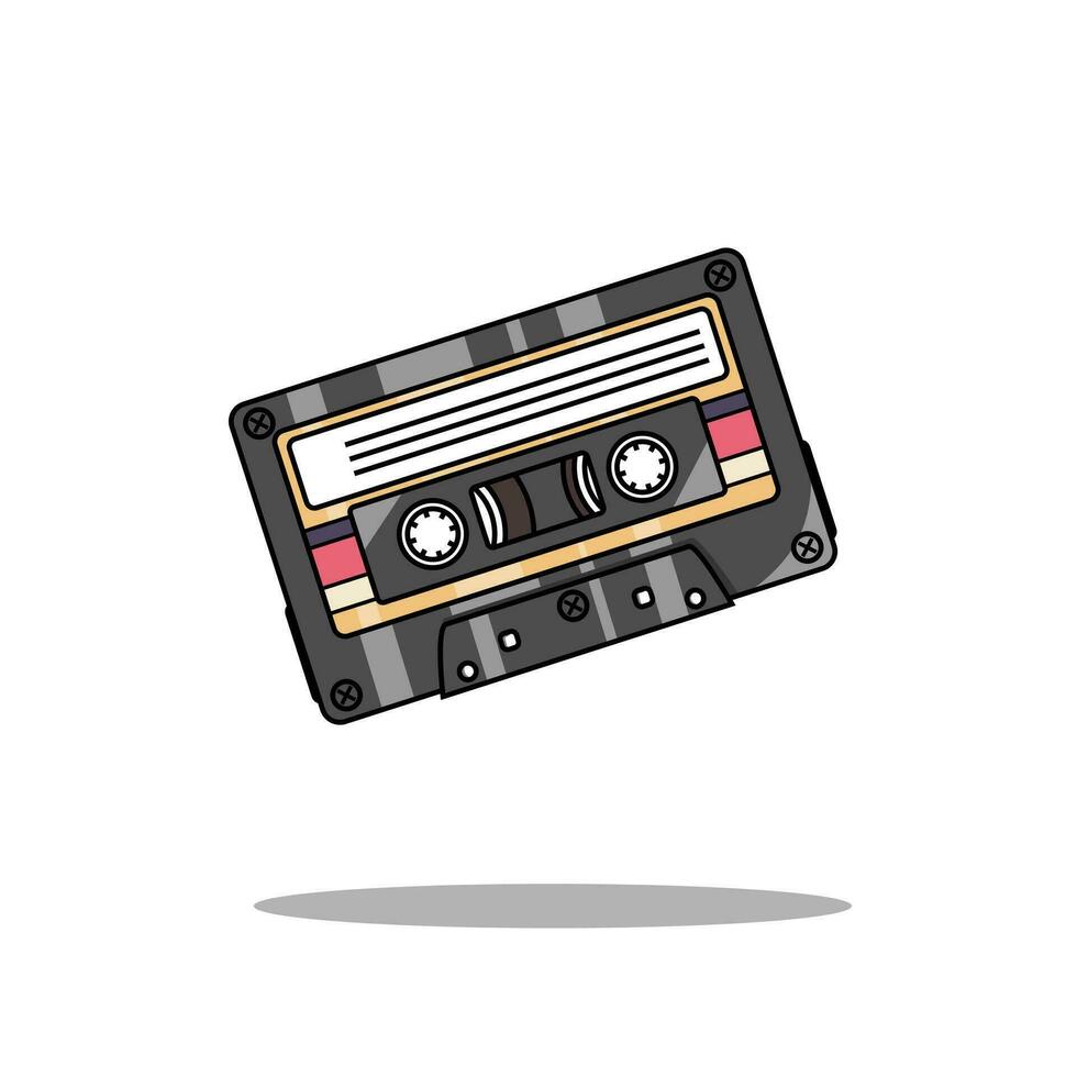 Jahrgang Kassette Vektor Illustration