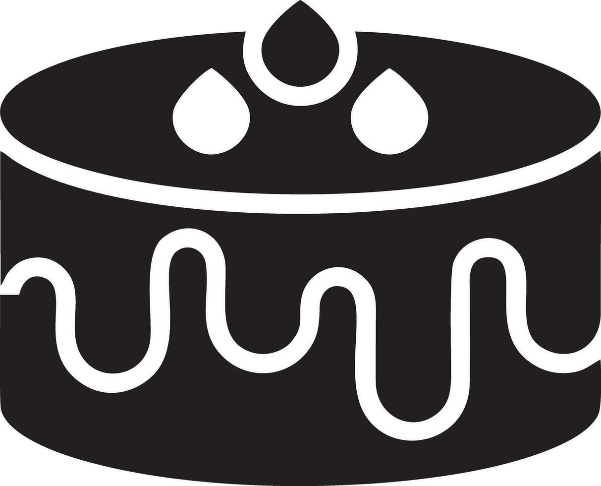 Logo Symbol Kuchen Vektor glücklich Brithday Moment