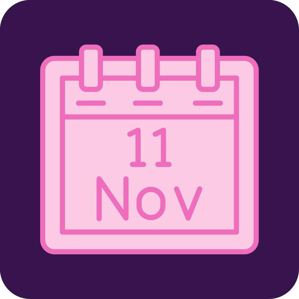 November 11 Vektor Symbol