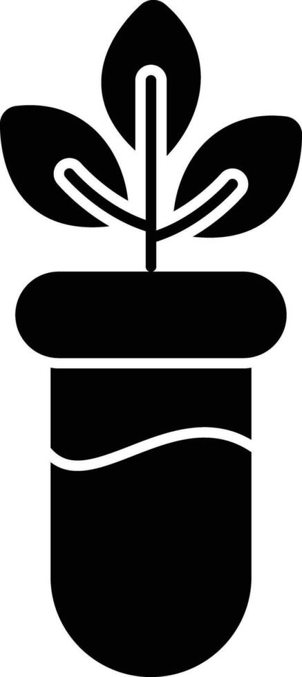 Glyphe Symbol Design Stil vektor