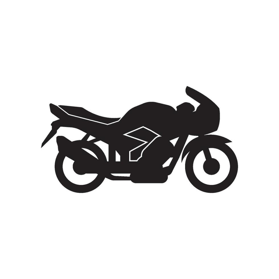 Motorrad Symbol Vektor Design Illustration Logo Vorlage