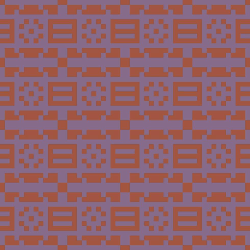 ein rot und lila Muster mit Quadrate vektor