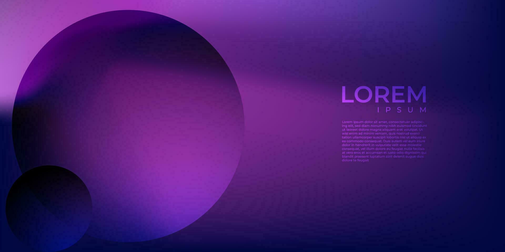 abstrakt violett Hintergrund mit Kreise vektor