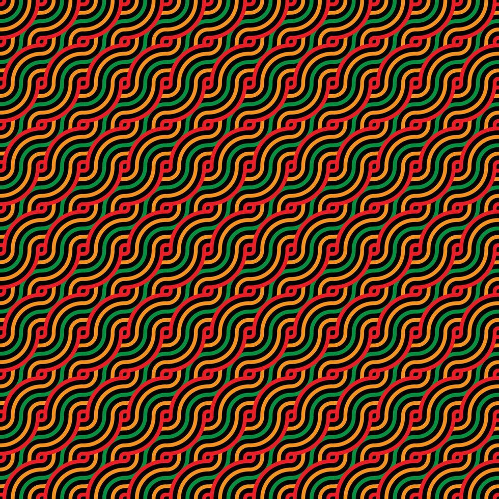 nahtlos Grafik abstrakt Muster Hintergrund. 60 .. und 70 .. Stil. vektor