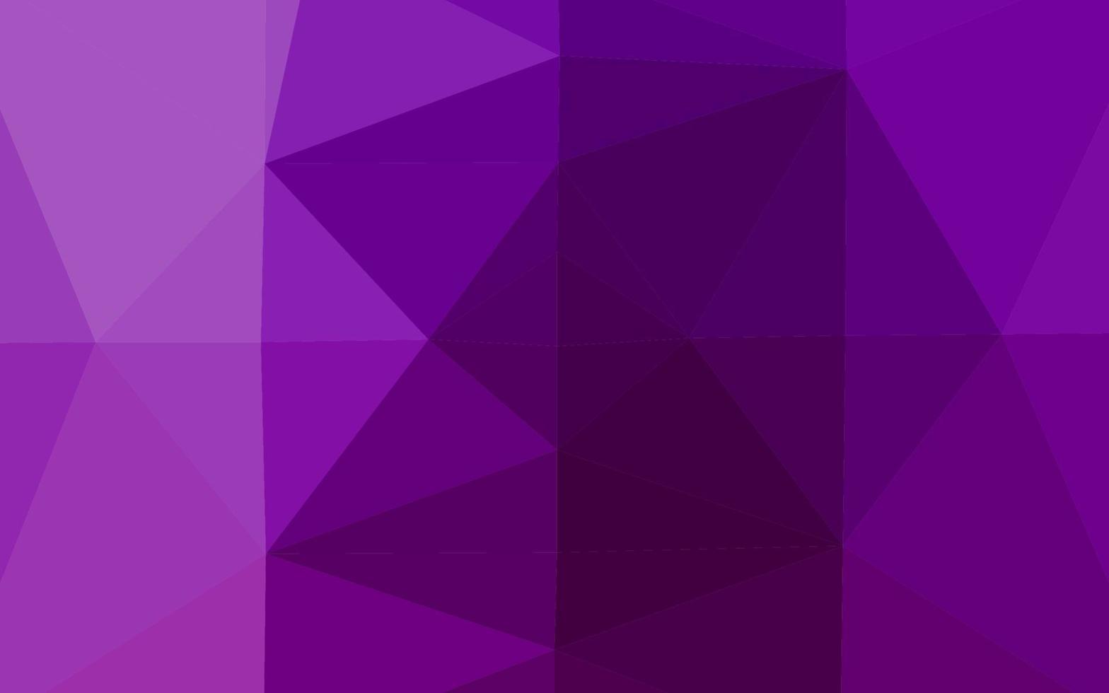 mörk lila vektor abstrakt polygonalt omslag.