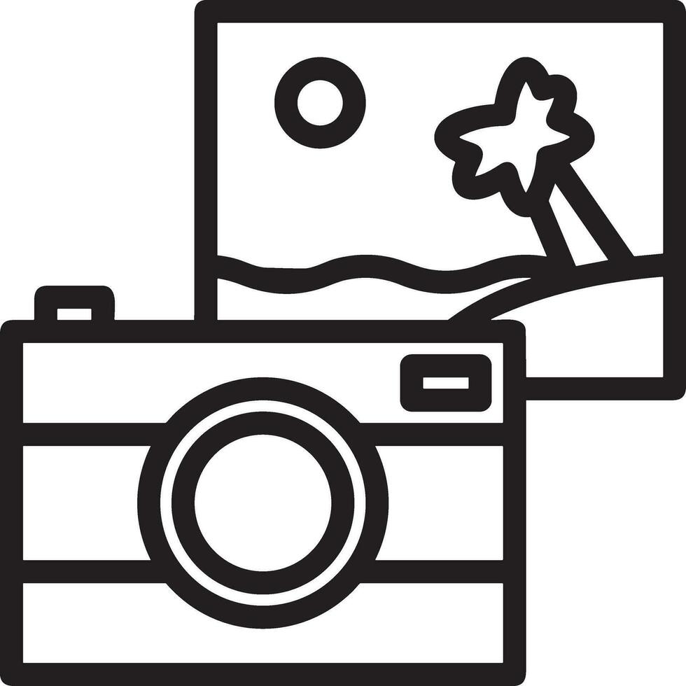 kamera fotografi ikon symbol bild vektor. illustration av multimedia fotografisk lins grapich design bilder vektor