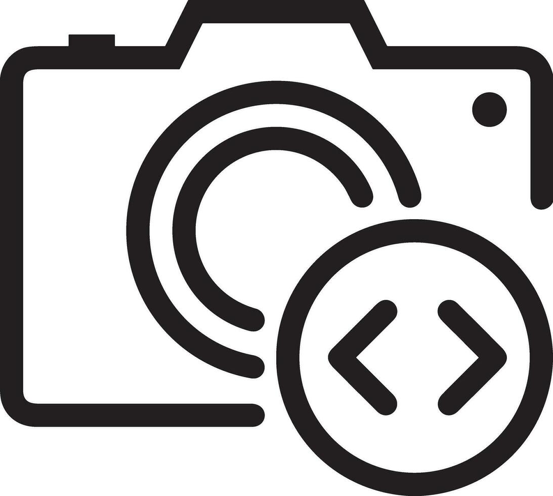 Kamera Fotografie Symbol Symbol Bild Vektor. Illustration von Multimedia fotografisch Linse Grapich Design Bilder vektor