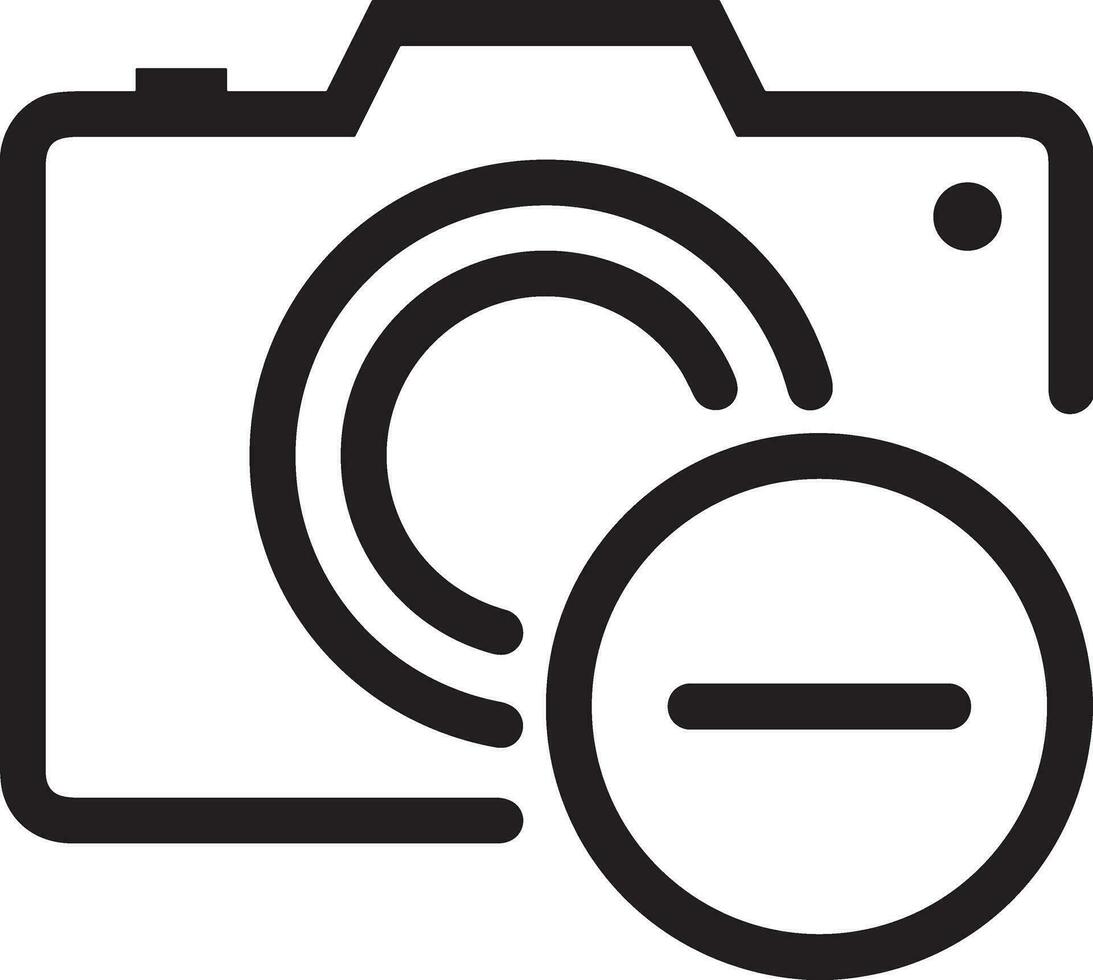 kamera fotografi ikon symbol bild vektor. illustration av multimedia fotografisk lins grapich design bilder vektor