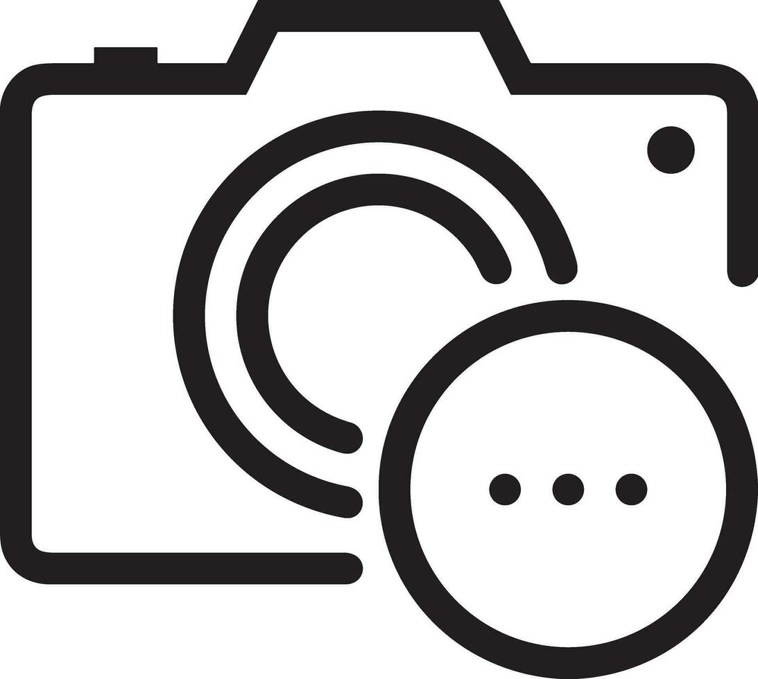 Kamera Fotografie Symbol Symbol Bild Vektor. Illustration von Multimedia fotografisch Linse Grapich Design Bilder vektor