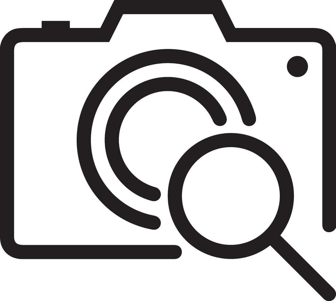 kamera fotografi ikon symbol bild vektor. illustration av multimedia fotografisk lins grapich design bilder vektor