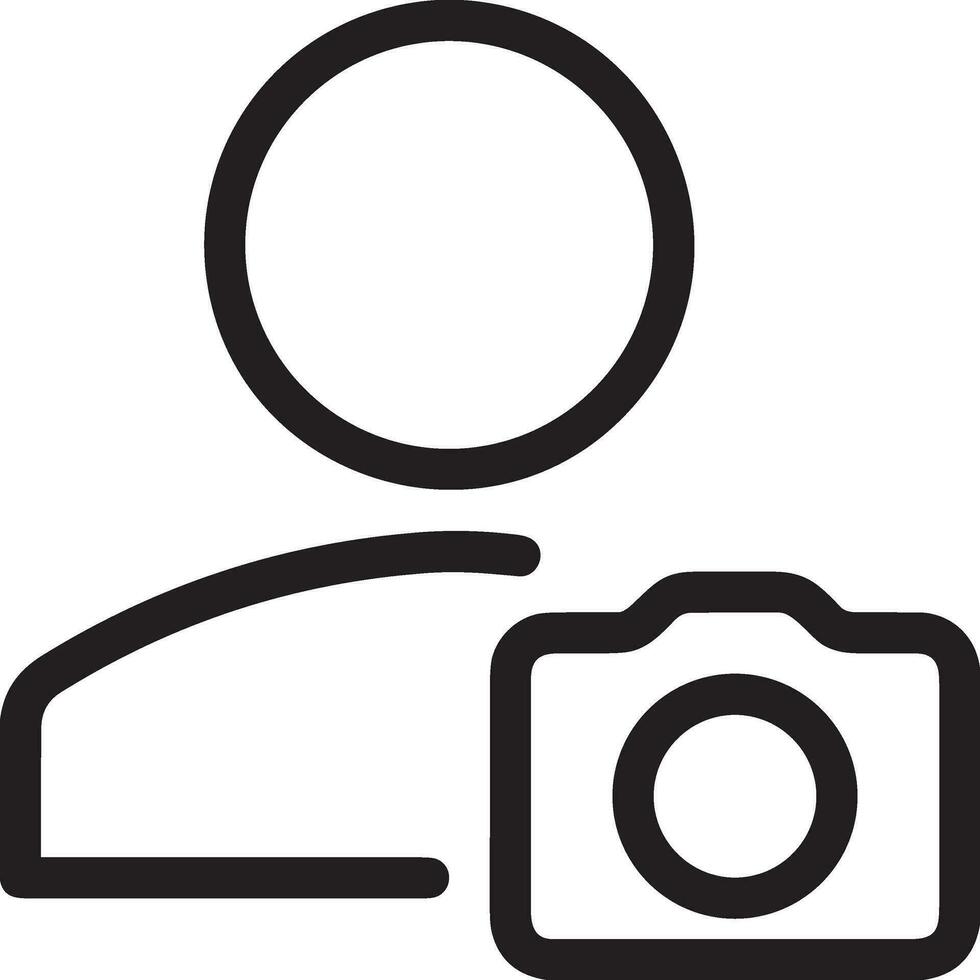 Kamera Fotografie Symbol Symbol Bild Vektor. Illustration von Multimedia fotografisch Linse Grapich Design Bilder vektor