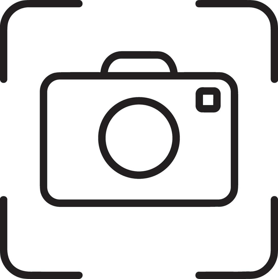 kamera fotografi ikon symbol bild vektor. illustration av multimedia fotografisk lins grapich design bilder vektor