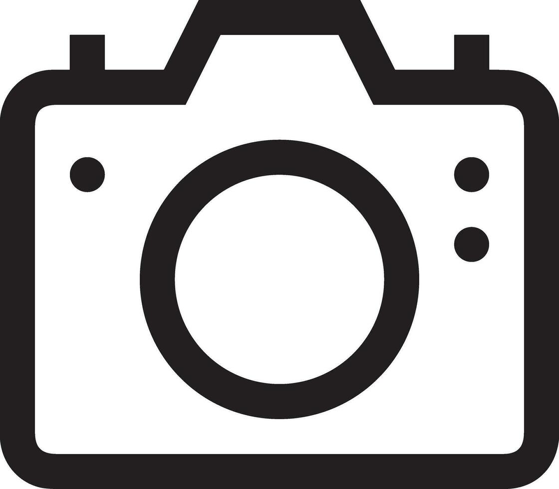 Kamera Fotografie Symbol Symbol Bild Vektor. Illustration von Multimedia fotografisch Linse Grapich Design Bilder vektor