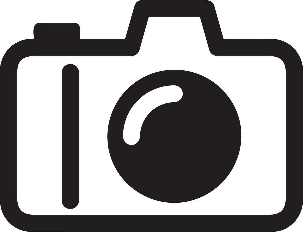 Kamera Fotografie Symbol Symbol Bild Vektor. Illustration von Multimedia fotografisch Linse Grapich Design Bilder vektor