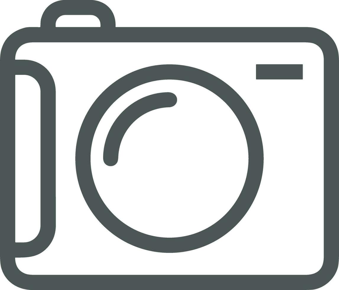 Kamera Fotografie Symbol Symbol Bild Vektor. Illustration von Multimedia fotografisch Linse Grapich Design Bilder vektor